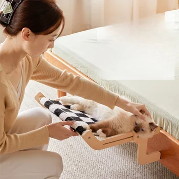 고양이 침대, 침대 옆, 고양이 해먹, 고양이 둥지, 걸이식 둥지, 창틀, 해먹, 고양이 프레임, 창문, 발코니, 애완 동물 용품