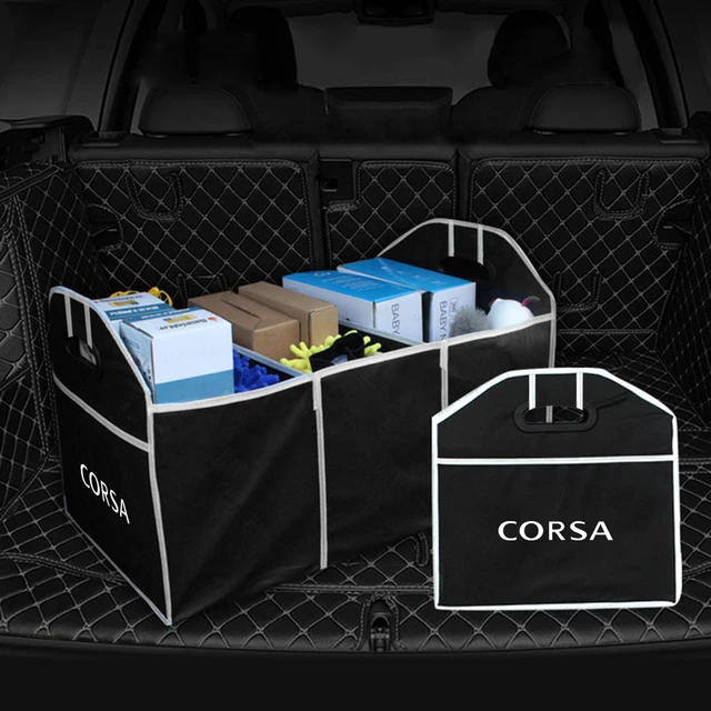 Klappbare Kofferraum-Aufbewahrung tasche Zubehör für Opel Corsa