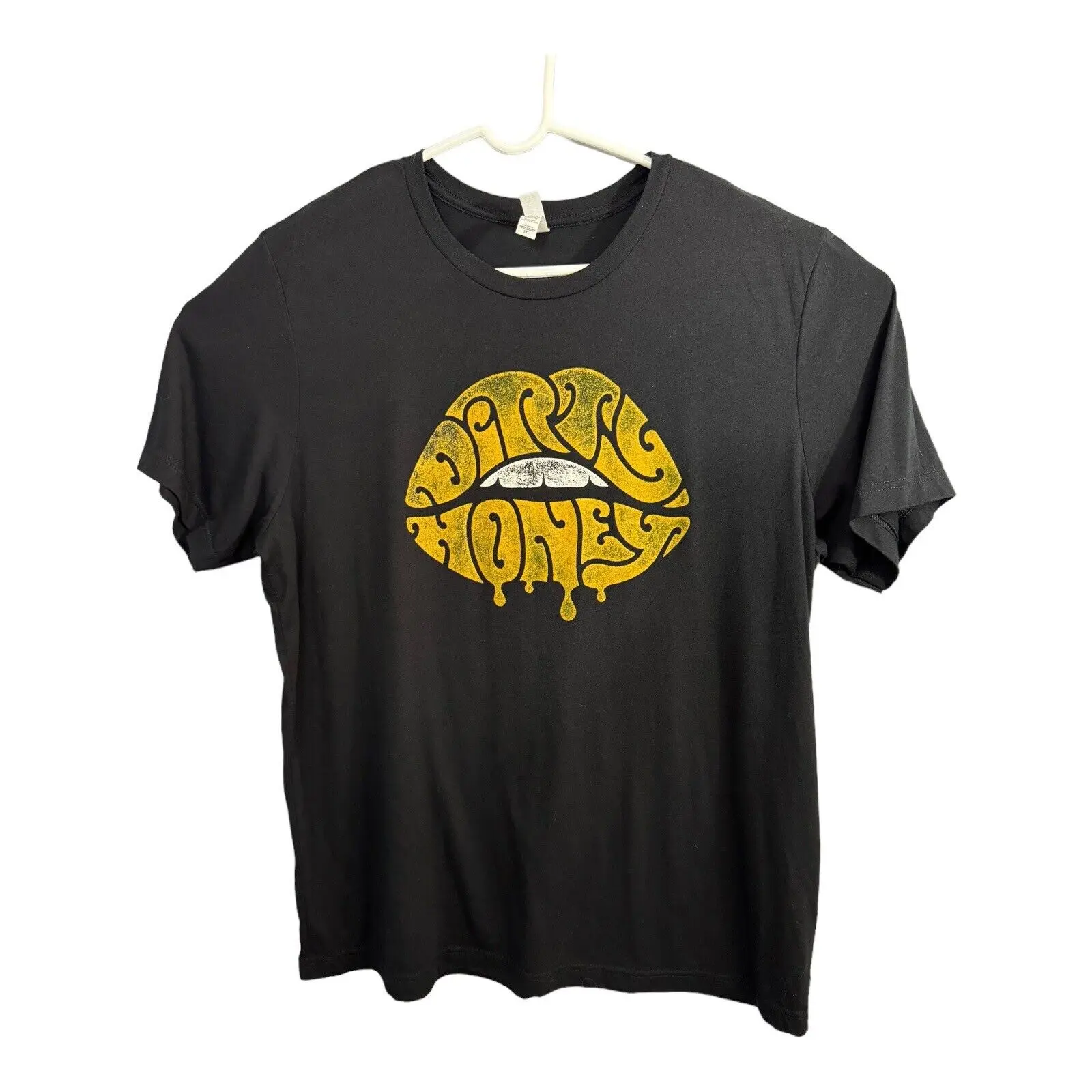 Dirty Honey Los Angeles Rock Band Music Indie Guitar T Shirt Black Size 2Xl Maniche Lunghe O Corte