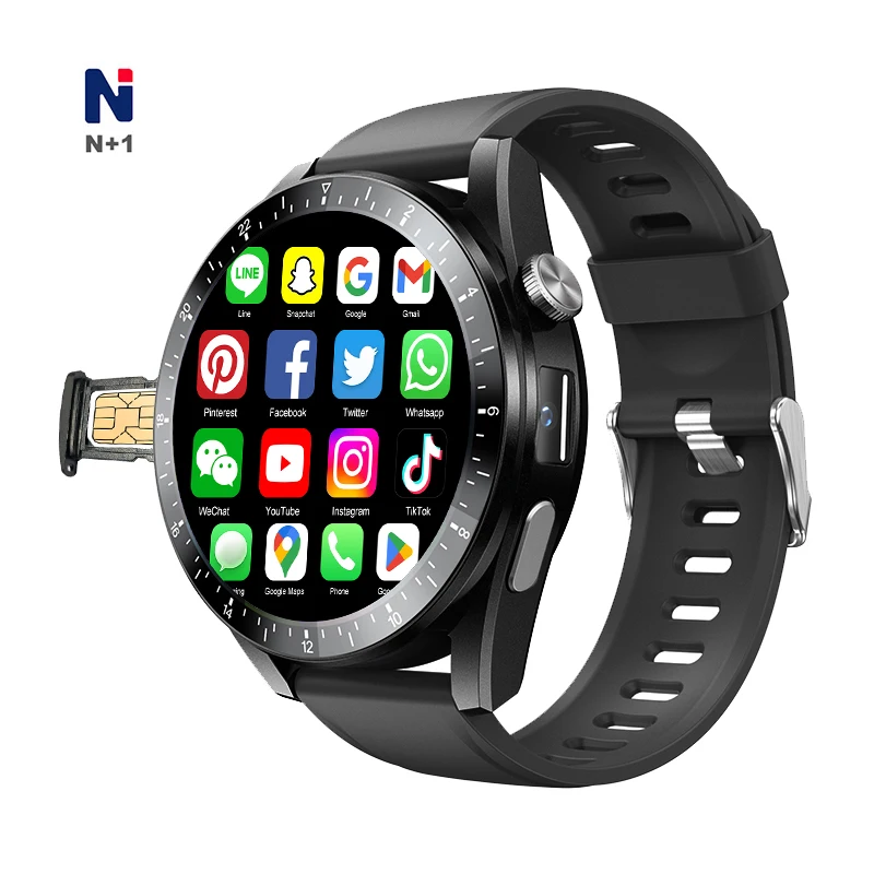 2022 Android phone call smartwatch produttore uomo gps 4g smart watch con  slot per sim card - AliExpress