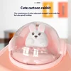 Cute Rabbit Claw Doll Machine Toy Mini Coin Machine with Lights Music Household Interactive Random Dolls Machine Toys for Kid 5