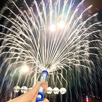 Pistola ad Acqua a Fontana con Effetto Fuochi d'Artificio, per Giochi Estivi, Battaglie Interattive all'Aperto e in Spiaggia, Giochi di Acqua per Feste e Attività Acquatiche, Giocattolo per Bambini