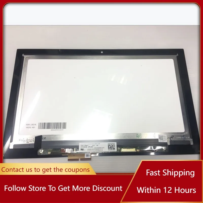 ЖК-экран 11 6 дюйма для Dell Inspiron 3147 3148 3000 3157 3158 3152 i3153 LP116WH6-SPA2 SPA3 ЖК-дисплей с сенсорным