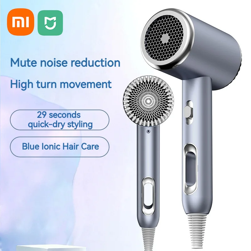 

Xiaomi Mijia Hair Dryer Blue Light Constant Temperature Negative Ion Hair Care High Power Low Noise Quick Drying Blow Drier