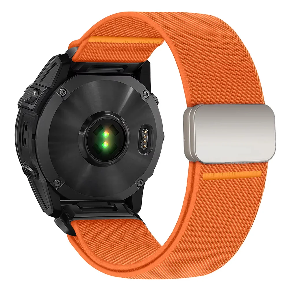 Magnetic Nylon Quick Fit Strap Bracelet - 1-2PCS, 26mm/22mm