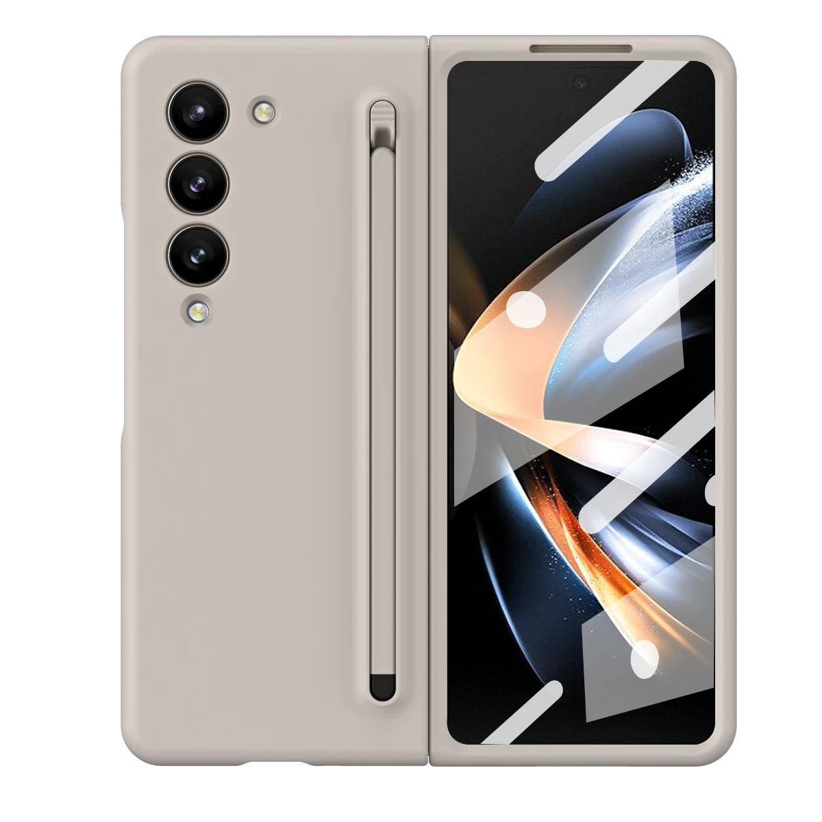 Phone Case For Samsung Galaxy Z Fold 5 4 With Touch Pen And Screen_voghion.com