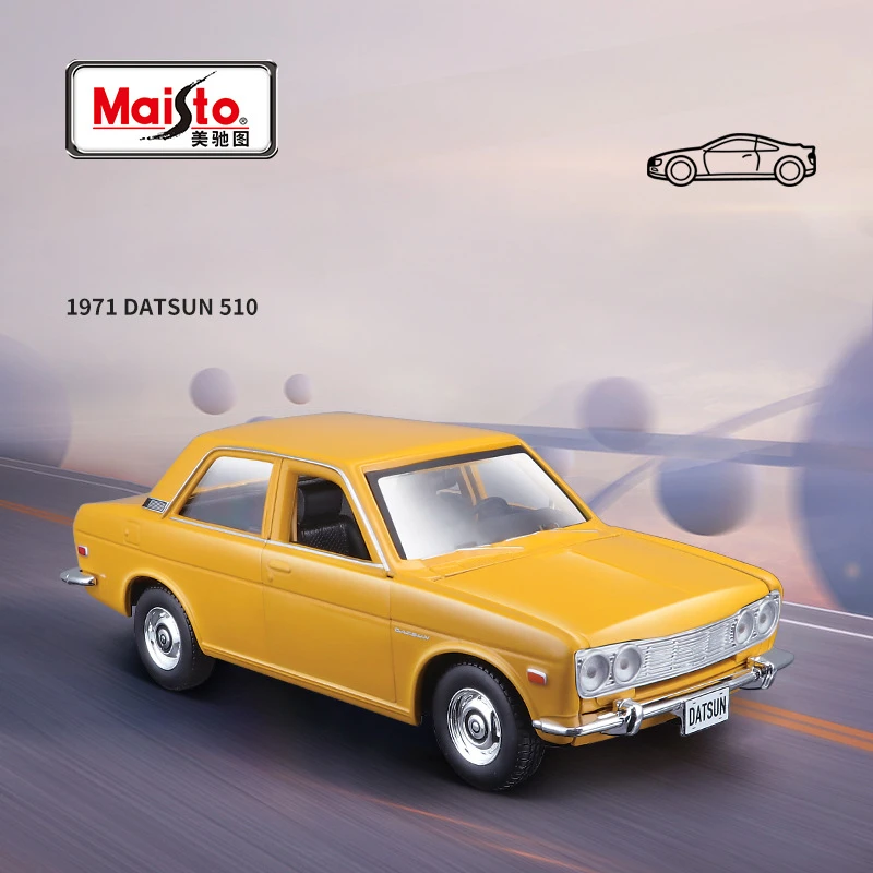 Maisto 1: 24 Nissan Datsun Alloy Simulation Car Model Metal Car Model Ornament Collection Decoration Festival Gift Boy Hobby Toy ophir 3 tips pro gravity dual action airbrush kit for model hobby cake decoration makeup nail art tanning auto spray gun ac070