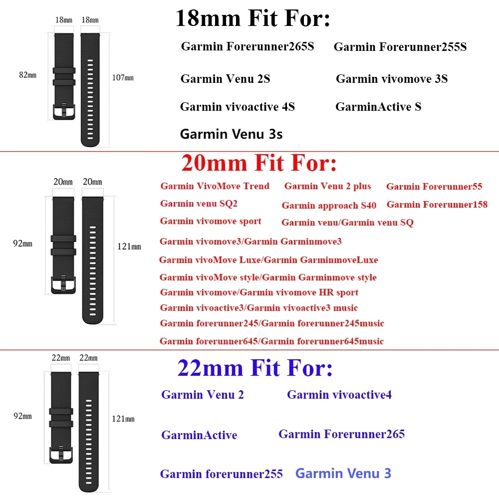 Unisex Silicone Strap Watchband Accessories