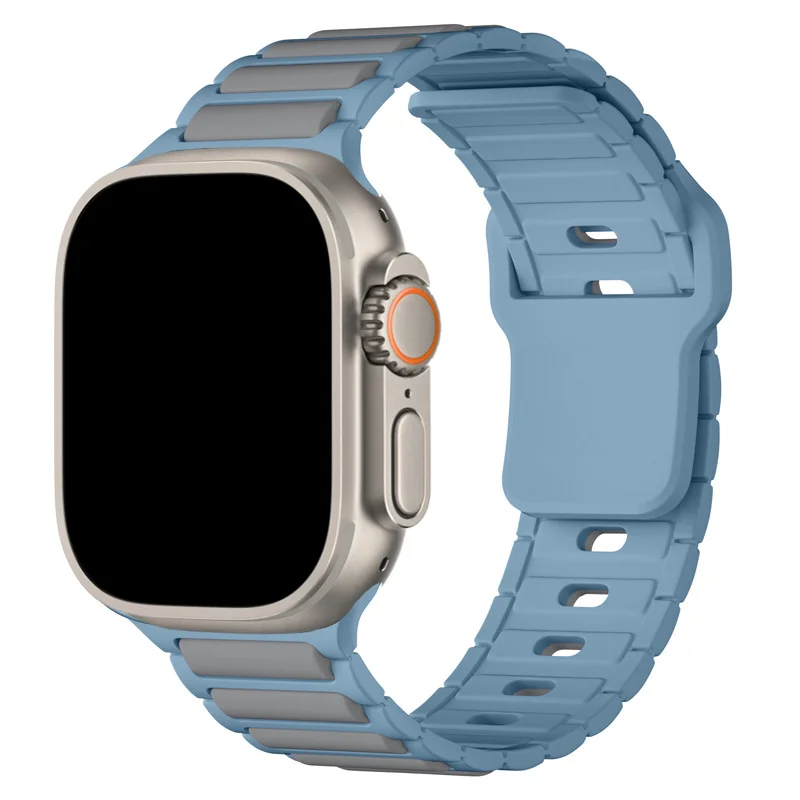 Premium Silicone Watch Strap - Versatile and Stylish Replacement Bracelet