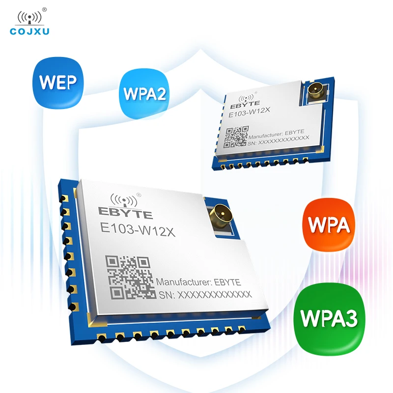 COJXU E103-W12X Plusieurs Prises MQTT Avec IPEX 안테나 실패, DA16200 SoC 시리즈 와이파이 테크, AT Commande COJXU, 2.4GHz