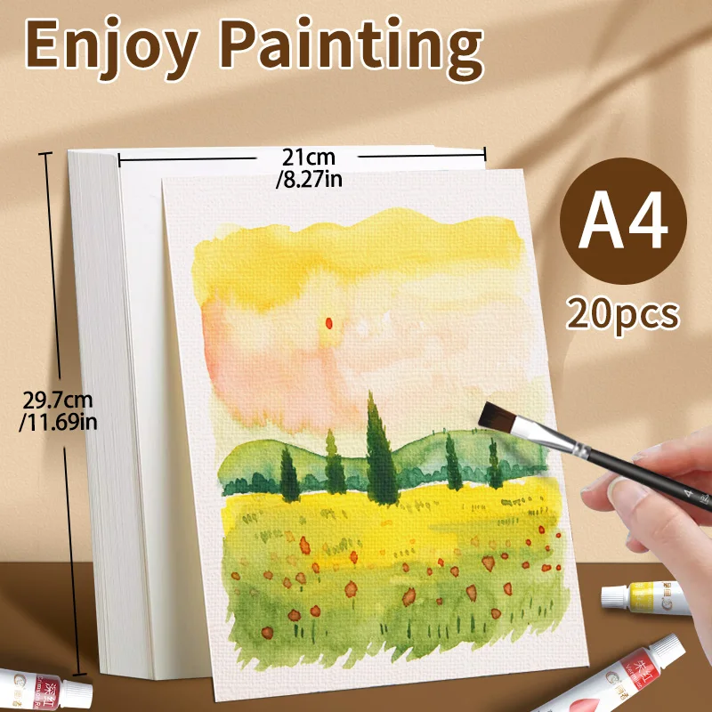 42/48/54 Stück Aquarellfarben-Set mit Tasche, 12/18/24 Farben, Pinsel, Papier, Palette, Pinselwascher für die Schule zum Malen (5 ml/0,17 oz) – Detail 9