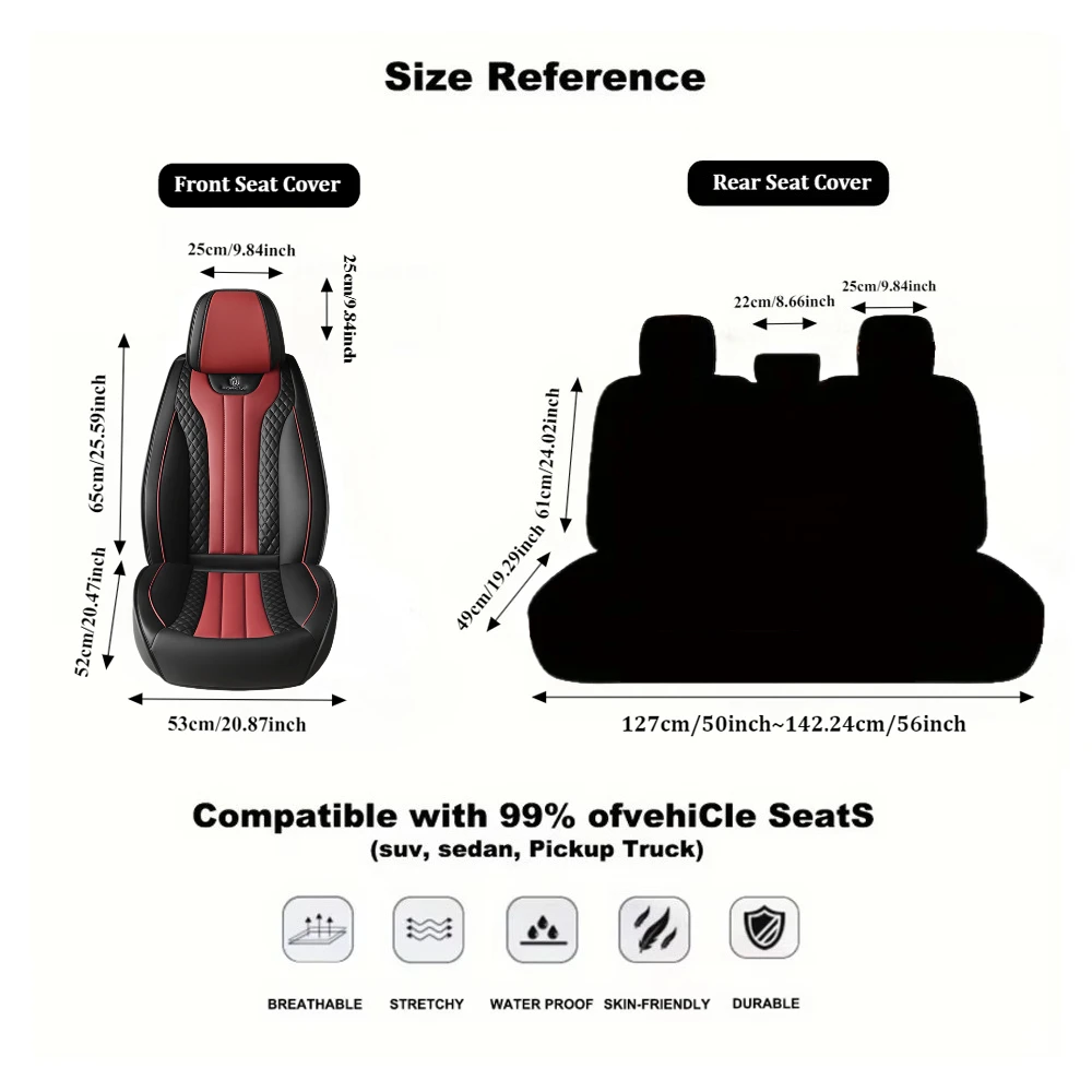 Текстура чохла сидіння та деталі швів