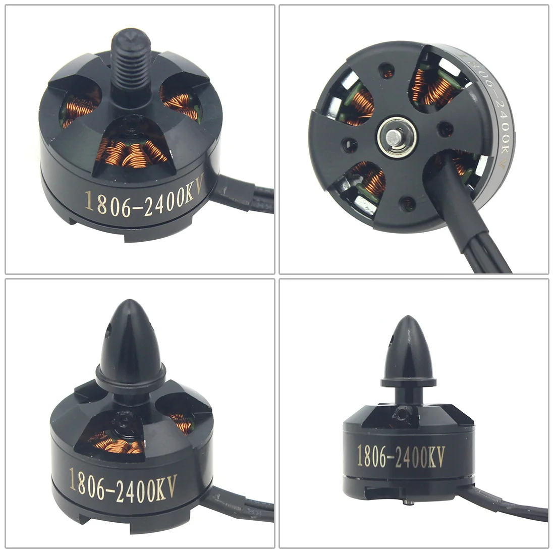 Lot de 4 moteurs brushless pour drone FPV 2205 2300KV - Haute performance