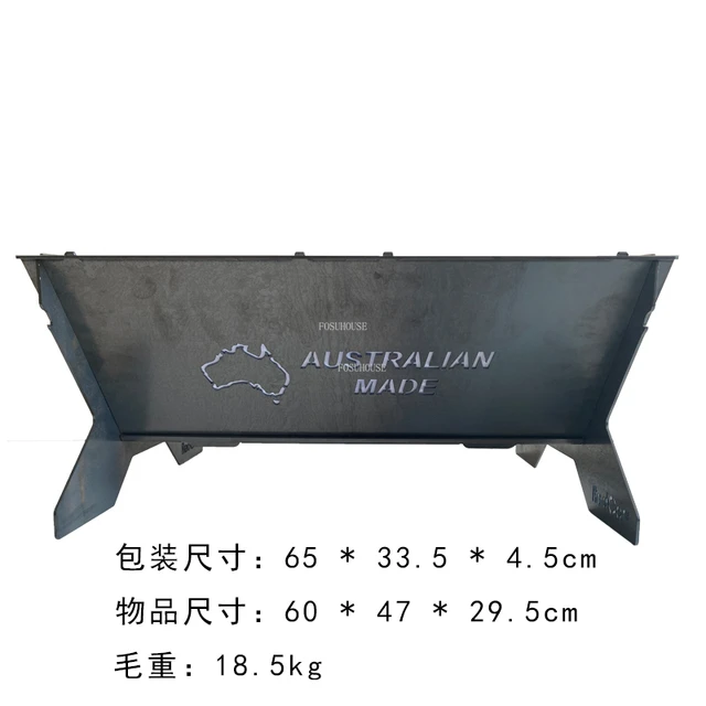 Otthoni Fűtési Tűz Gödrök Kültéri Grill Állvány Modern Kemping Kemence Máglya Kályha Hordozható Utazási Faszén Barbecue Brazier U - Image 6