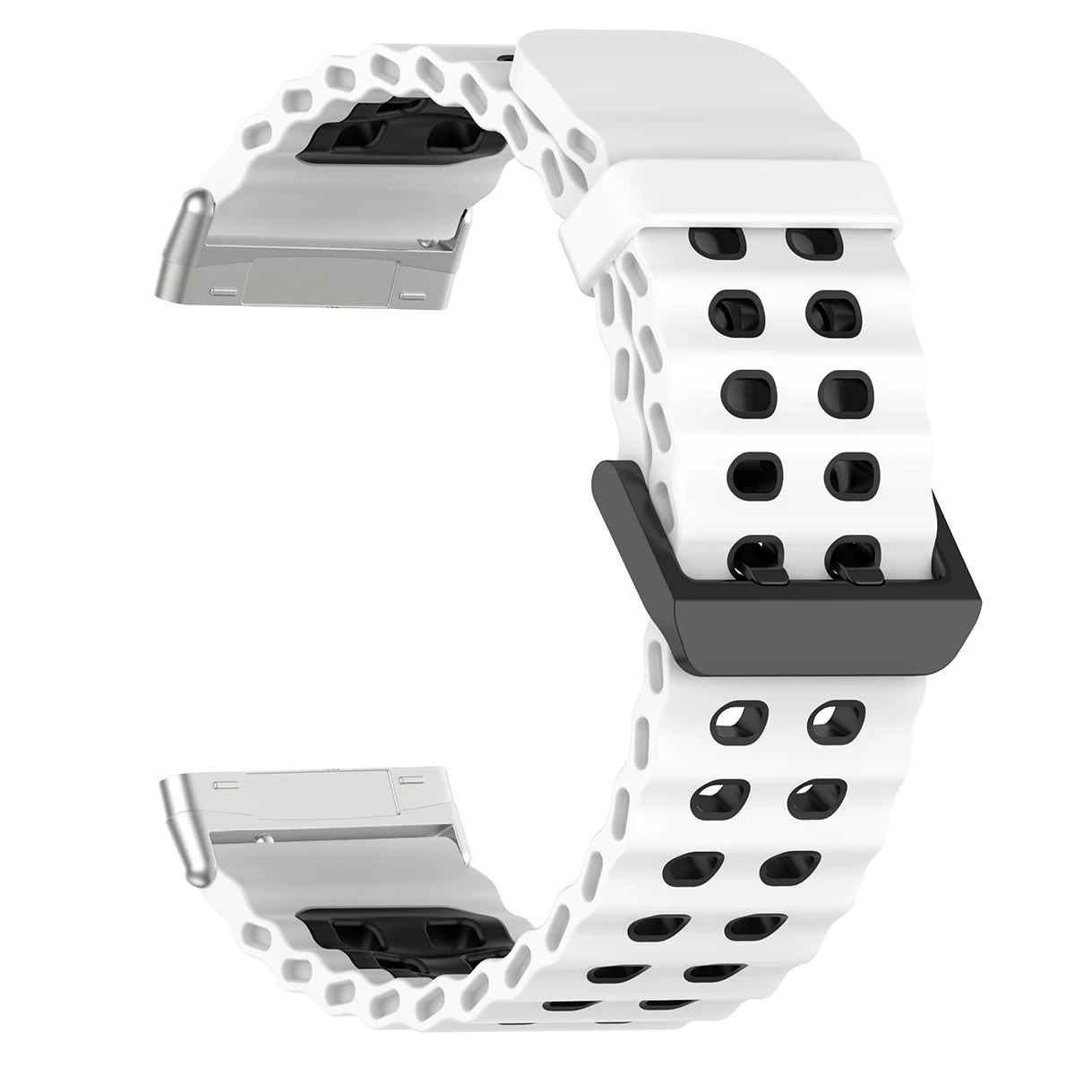 Marine Two-Tone Silicone Ocean Band - Breathable Sport Bracelet