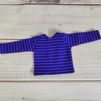 Vêtements de poupée faits à la main, nouveau t-shirt ou pantalon à manches longues Blyth pour vêtements de poupée 1/6 ((convient à ob24,licca, poupée Blyth) 6