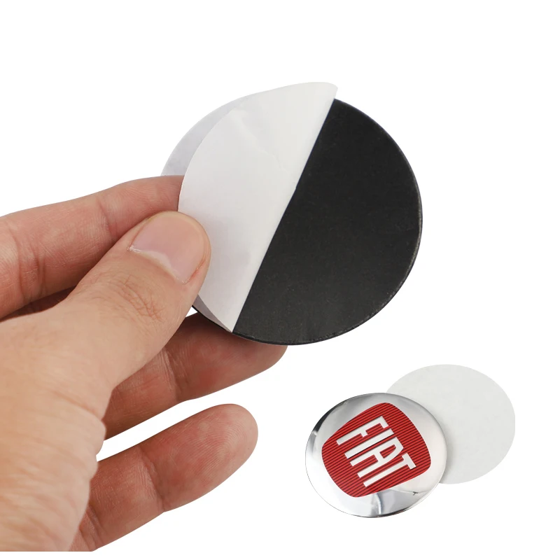 Car Emblem Auto Wheel Center Hub Caps Decal For Fiat Abarth 500 Tipo FR Punto Ducato Stilo Palio Bravo Pondo 4Pcs 56mm