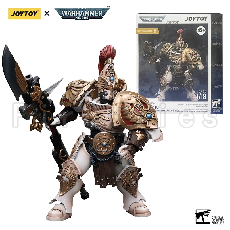 JOYTOY 1/18 Warhammer 40K Adeptus Custodes Shield-Captain In Allarus Terminator Armour Hydon Seronis Figurka Anime Kolekcja Model Prezent