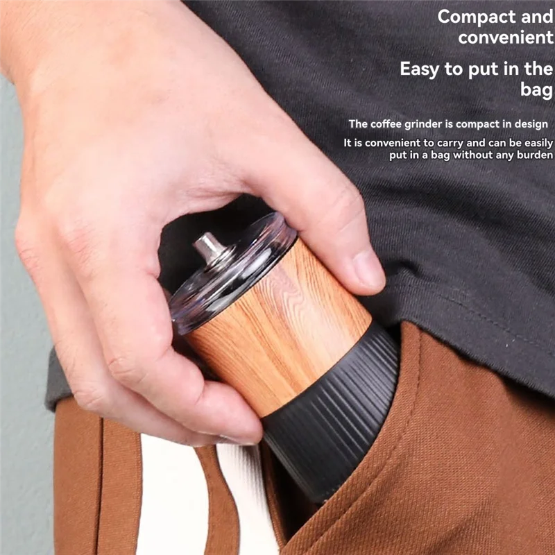 B69A Manual Coffee Grinder Coffee Machine Home Kitchen Manual Grinder Portable And Adjustable 5 B69A Manual Coffee Grinder Coffee Machine Home Kitchen Manual Grinder Portable And Adjustable 5