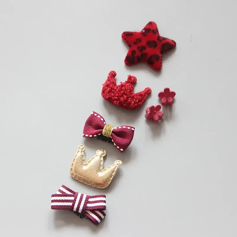 Hair Accessories 7Pcs/Set Baby Hair clip Set Baby Headband Accessories Cross Kid Hair Clip Cartoon Girl Clip Barrettes Accessories
