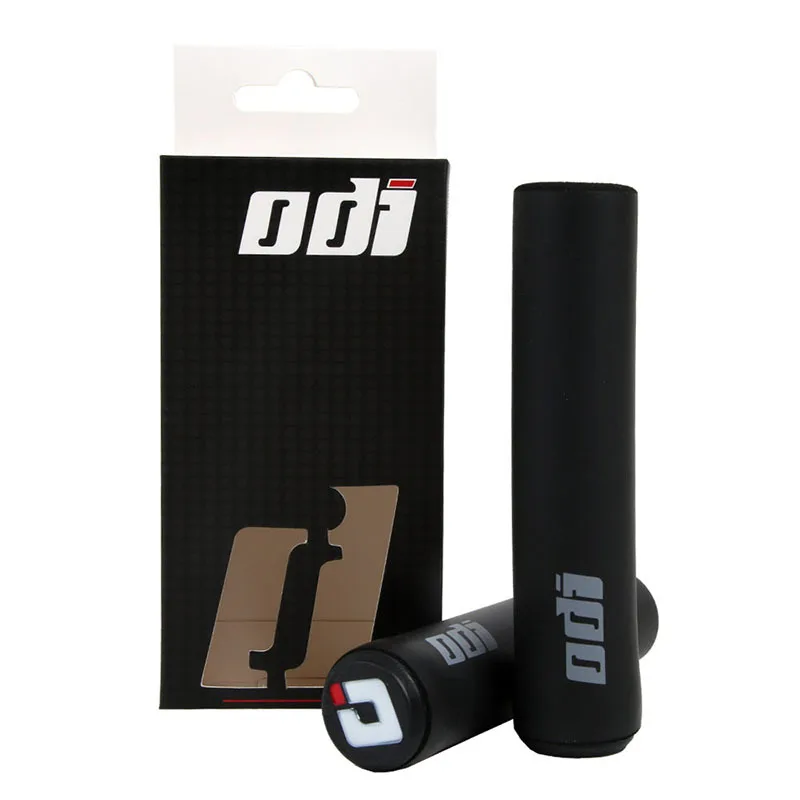 Ultralight Silicone Anti-Slip Bike Grips with End Plugs