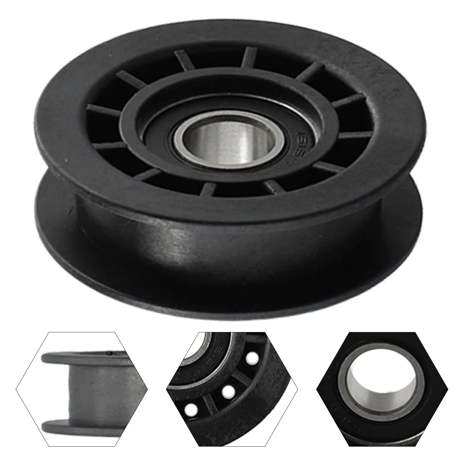 

Pulley Metal Idler Wheel LC221AH LC221RH LC356VB Power Equipment Fits Idler Pulley Fits LC221A Mower Accessories