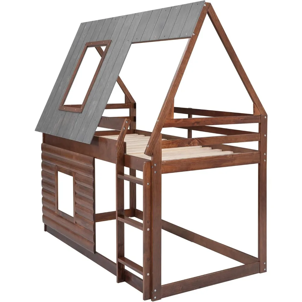 House Bunk Bed Frame 4