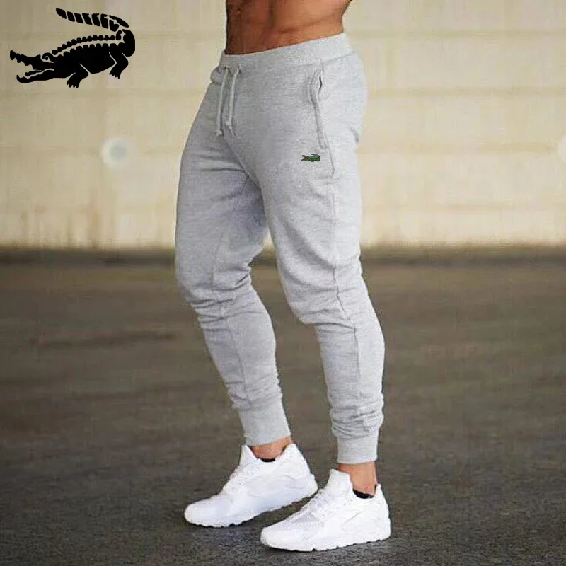 

CARTELO Slim Fit Sports Pants for Men Running, Fitness, Football Feet, Casual Long Pants with Lacing Tight Training Pants for Me