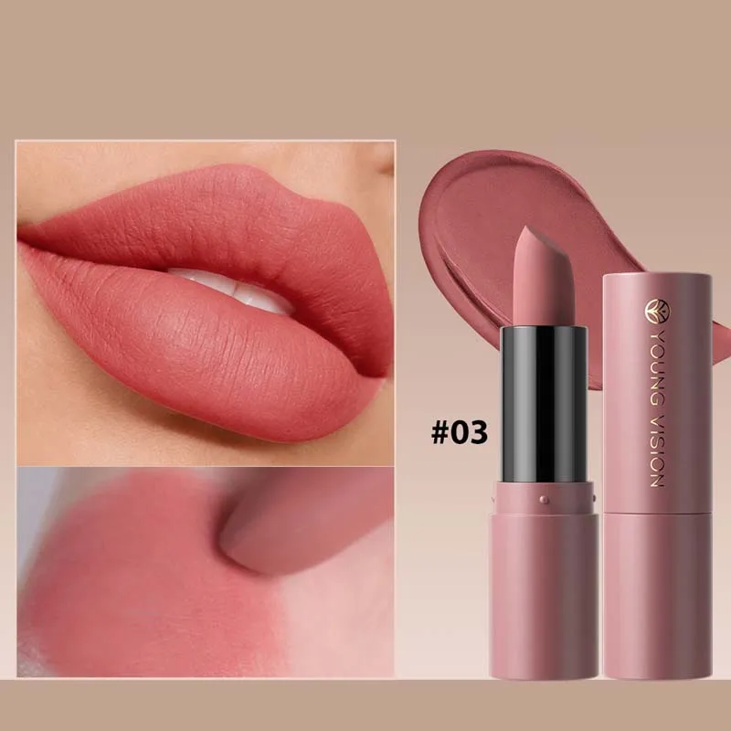 Velvet Finish Matte Lipstick Set: Long-Lasting, Non-Fading & Smudge-Proof