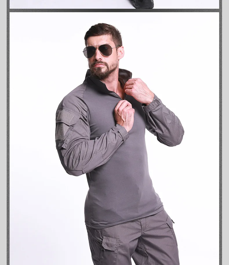 Cross-border outdoor camouflage frogsuit long-sleeved army fan clothing autumn and winter riding uniforms training uniforms