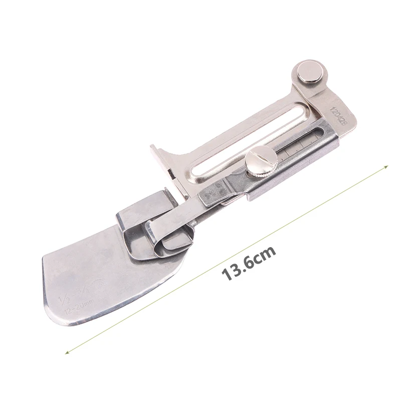 6MM-25MM A11 Adjustable Hemming Roller Crimping Folder Binder Presser Foot For Industrial Lockstitch Sewing Machine Accessories