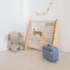 Kids Bookshelf – 4-Tier Sling Book Rack Storage - Kids Room Book Shelves, Nursery 5