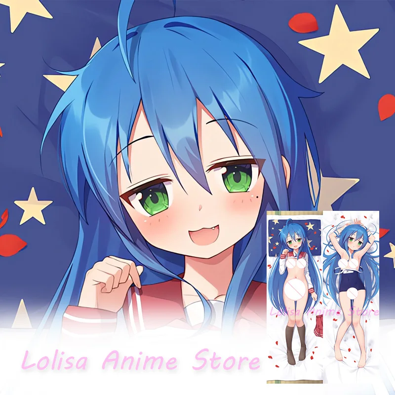 Dakimakura Konata Izumi Anime Body Pillow Cover Double Sided Print
