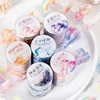 200cm/Roll PET Tape Colorful Artistic Cloud Rainbow Series Scrapbook DIY Hand Account Color Tape Junk Journal Decoration 1