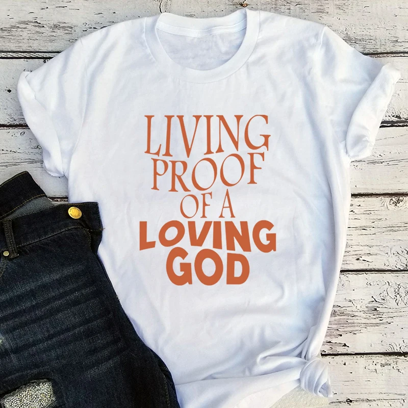 

Loving God Quote Shirt Christian Aesthetic Clothes Vintage Christian Clothing Jesus Shirt Goth Tshirt Women Clothing