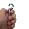 316 Stainless Steel Swivel Eye Bolt Snap Hook Scuba Snorkeling Key Chain 4