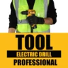 LYUWO 16.8V Brushless Electric Drill 35NM Cordless Drill Mini Electric Screwdriver Lithium Ion Battery Home Electric Drill 6