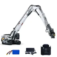 1/14 KABOLITE K970 300 RTR RC Hydraulic Metal Excavator Heavy Demolition Machine Digger Lights Sounds PL18EVLite Trucks RC Toys 1