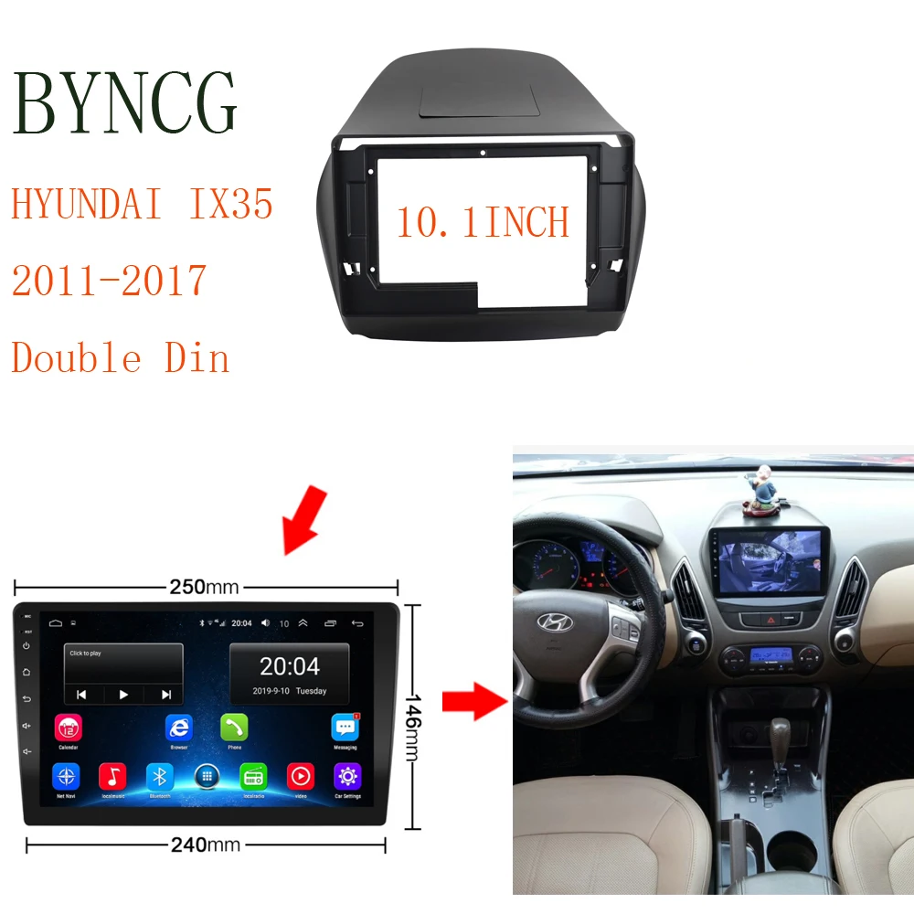   IX35 2010-15   , DVD ÷̾ ġ г,   Ʈ ŰƮ,  , 9/10 ġ, 2 din