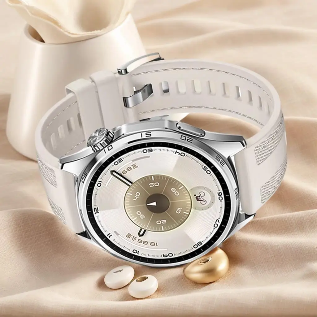 Enhanced Sports Strap: Premium Nylon+Silicone Bracelet