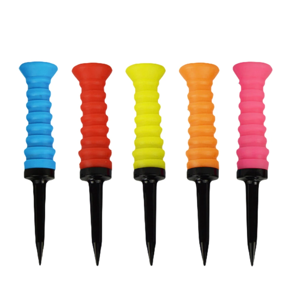 

CAITON 5X Ball Studs Lower Resistance Various Functions Durability Golf Tee Stable Structure Elasticity for Outdoors