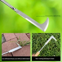 Heavy-Duty Carbon Steel Hand Shovel With Ergonomic Grip – Manual Weeding Tool For Road Cracks & Gardens