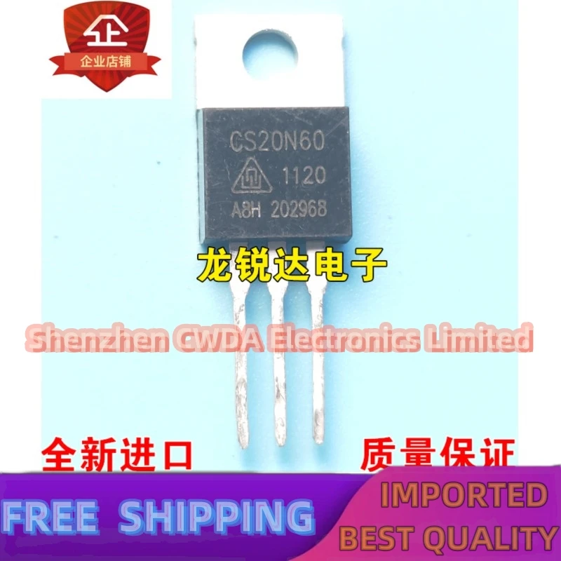 

10PCS-20PCS CS20N60 TO-220 MOS 20A 600V In Stock Can Be Purchased