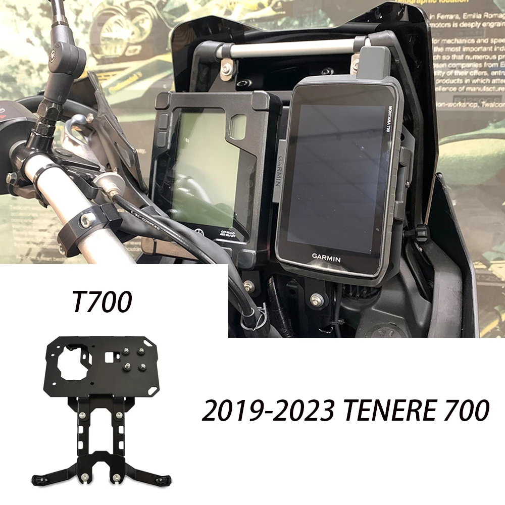 Tenere700 Per Yamaha Tenere 700 2019-2023 Supporto Di Navigazione Per Telefono Cellulare T 700 T700 Base Monitor Multifunzionale Gps Stabilizza