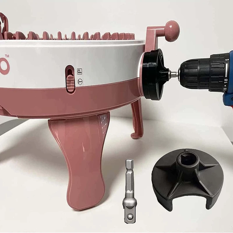 Knitting Machine Adapter for Drill Knitting Machine Production Tool