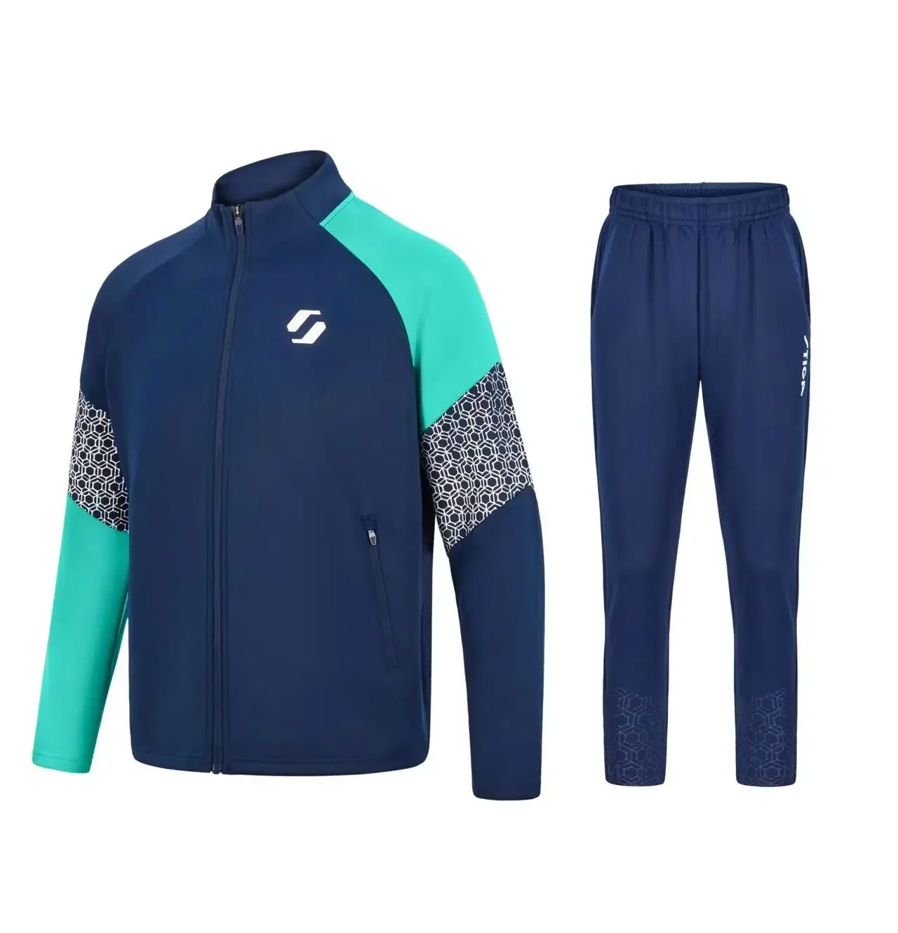 Stiga Table Tennis Hooded Hoodies Coats Men Women Jacket Trousers Top Sports Suit Winter Tennis Sweat Set Tenis De Mesa