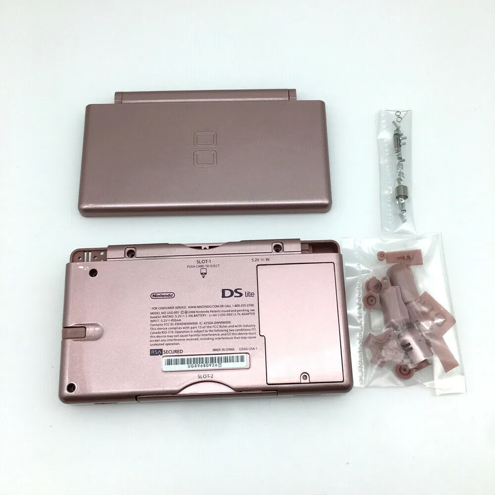 Replacement Housing Shell Case Buttons Screwdriver Tool Kit For DS Lite NDSL