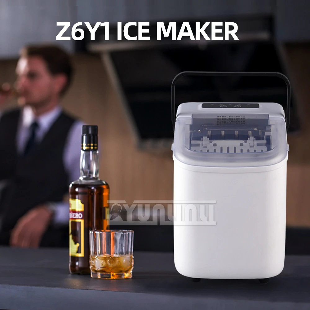Version Ice Maker Machine Auto-Cleaning