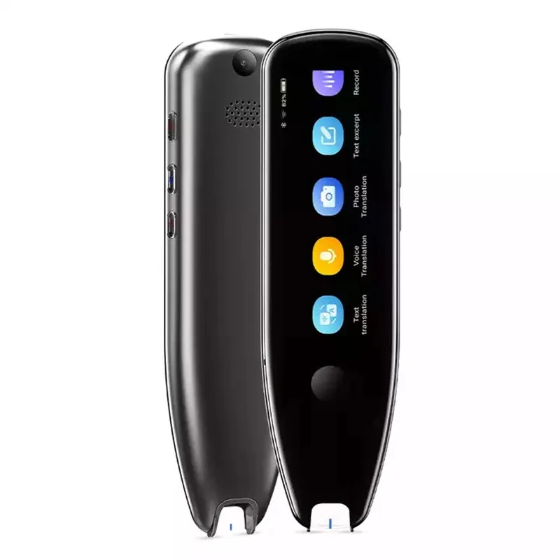 X5 PRO 스캐닝 음성 사진 번역기 스마트 즉석 음성 펜, 4.0 인치 터치 스크린, 다중 실시간 언어, 112 지지대 오프라인