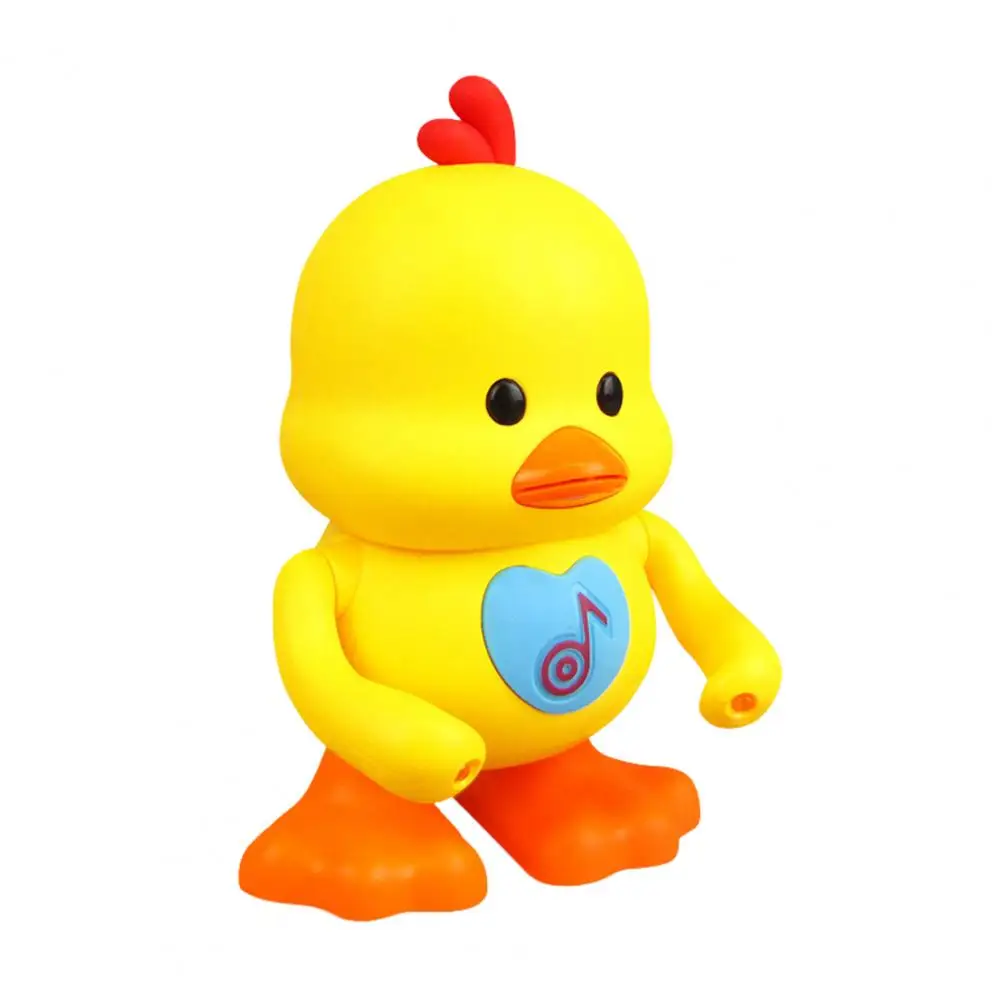 

Dancing Duck Toy Educational Singing Duck Toy with Led Lights for Kids Dancing Walking Musical Duck Toy Early Learning for Boys